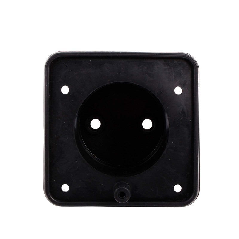 Awning Socket 220 V White 9 x 9 with Lid