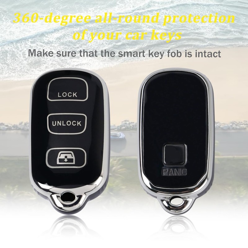 Key Fob Cover, Car Key Case Shell Protector Compatible with