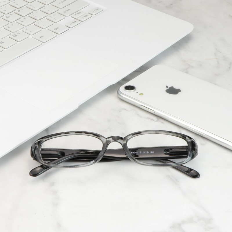 VisionGlobal 1 Pair Reading Glasses with Spring Hinge, Blue Light