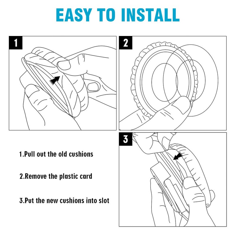 Replacement Ear Pads for Bose Sound True & SoundLink Wireless