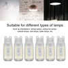 6pcs G9 LED Bulbs 7W Dimmable 360° Illumination Replacement Light