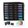 DOCRAFTS ARTISTE Watercolour Dual-Tip Pens and Caddy with Brush and