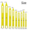 8 Stück Kunststoff Angelschnur Reparatur Netz Nadel Shuttles Größe: 1#
