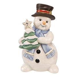 Goebel Schneemänner Weihnachten XM S Weiß geschmückt 66703161