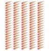100set Punk Cone Spikes Studs Rose Gold Pointed Electroplating Burr