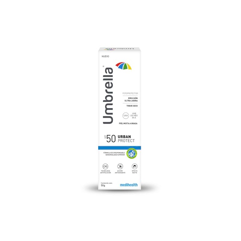 Umbrella Urban Protect SPF-50+ | Textura Ligera | Protector Solar