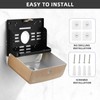 Paper Towel Dispensers Wall Mount: Multifold Z-Fold Paper Towel Holder,