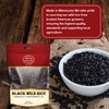 Spicy World Minnesota Grown Black Wild Rice 24oz Bag (1.5LB)