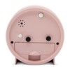 Acctim Gaby Small Analogue Contemporary Beside Alarm Clock Dusty Rose