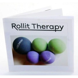 Rollit Therapy Pair of 2.75 inch (Intermedius) Soft Rubber Massage Balls