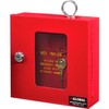Global Industrial Emergency Key Box with Attached Hammer and Breakable