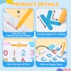 JoyCat Magnetic Letter and Number Tracing Board Set, Double Sided