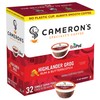 Cameron's Coffee Single Serve Pods, Flavored, Highlander Grog, 32 Count