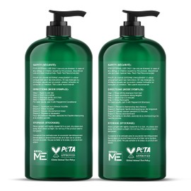 Botanic Hearth Peppermint Oil Shampoo And Conditioner Set | Hair Blooming Formula With Keratin | Fights Hair Loss | Sulfate Free For Men And Women | 16 Fl Oz X 2