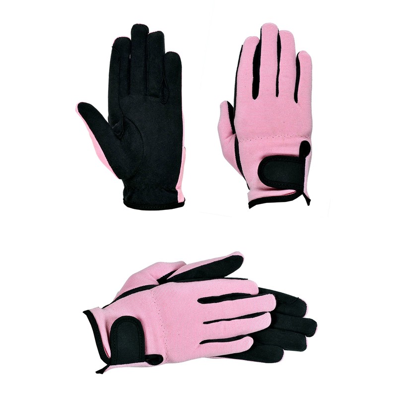 Riders Trend 1007064 Riding Gloves black black/pink Size:XL