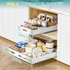 HBL' 2 Pack | 21" Deep Pull Out Cabinet Organizer