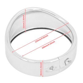 Turn Signal Light Trim Ring Visor Type Flat Light Lamp Accessories Fit For Harley Touring Electra Glide Road King Black 2Pcs