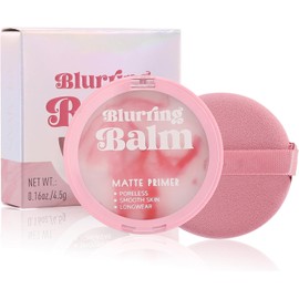 Bálsamo En Polvo Difuminador, Prebase De Maquillaje Translúcida Y Fijadora, Corrector En Crema Compacta Con Control De Grasa, Resistente Al Agua Y Al Sudor, Que Proporciona Una Prebase De