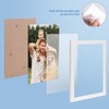 WIFTREY White 5x7 Picture Frame set of 18, Photo Frames