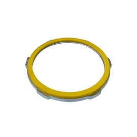 COREX 3 1/2 Inch Steel Sealing Lock Nut - Electrical Conduit Locknut with PVC Molded Gasket for A Weatherproof Seal and Zinc Plated for Corrosion Resistance - 1-Pack