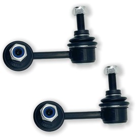 Chassora K750058 2PC Rear Stabilizer Sway Bar End Link for Chrysler 11-13 200, 07-10 Sebring, for Dodge 08-13 Avenger, 07-09 Caliber, for Jeep 07-09 Compass/Patriot, for Mitsubishi 11 Outlander Sport