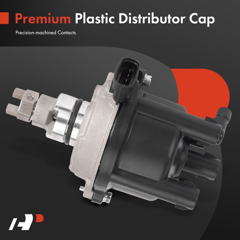 A-Premium Ignition Distributor with Cap and Rotor Compatible with Toyota