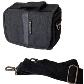 Camera Case Bag for CANON SX410 IS SX420 IS SX530 HS SX60 Bridge Camera (Black)