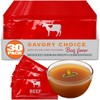 SAVORY CHOICE Reduced Sodium Beef Broth Concentrate, 30 Packets (9.6g)