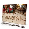 printplanet - Adventskalender mit Namen Sabina - gefüllt mit Schokoladen-Füllung