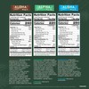 ALOHA Organic Plant Based Protein Bars - 6 Flavor Variety