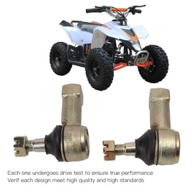 Pack of 2 Ball Joint Kit Tie Rod Ball Joints Knuckle Rocker Arm Ball Head M12-M10 Replacement Suitable for ATV Karts Beach Cars Driving Bikes