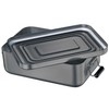 Lunch Box Alu anthra 18x12x5cm