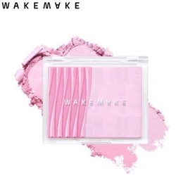 WAKEMAKE Sheer Layering Dual Blusher 5g, Color:01 Cheerful Coral