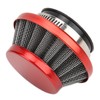 Carburetor Air Filter Adapter Red Replacement for 23cc 33cc 43cc