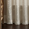 CHF Lynette Poletop Curtains, 63-inch, Linen
