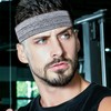 Sports Headband for Running & Yoga - Sweat-Absorbent & Non-Slip Free Size/Sky Blue 15ea