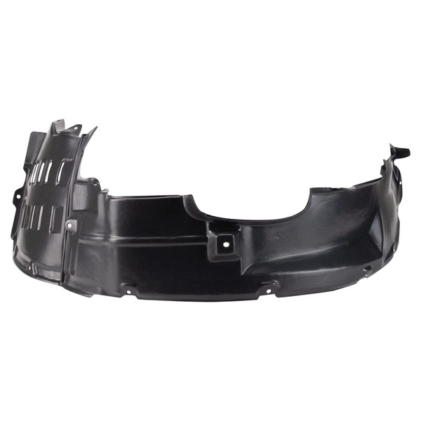 TRQ TRQ Front Left Inner Fender Liner Black Drivers Side