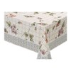 MEIWA tablecloth (1 Items) ekusi-dosiri-zu Breasted 130 cm X 210 cm Purple