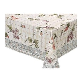 MEIWA tablecloth (1 Items) ekusi-dosiri-zu Breasted 130 cm X 210 cm Purple