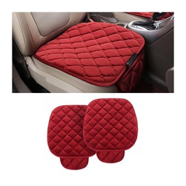 CGEAMDY Seat Cover for Car, Car Seat Protector, Universal Seat Cushion for Most Cars, Vehicles, SUVs and More, Soft Comfort, Car Interior Accessories for Men Women (Red)