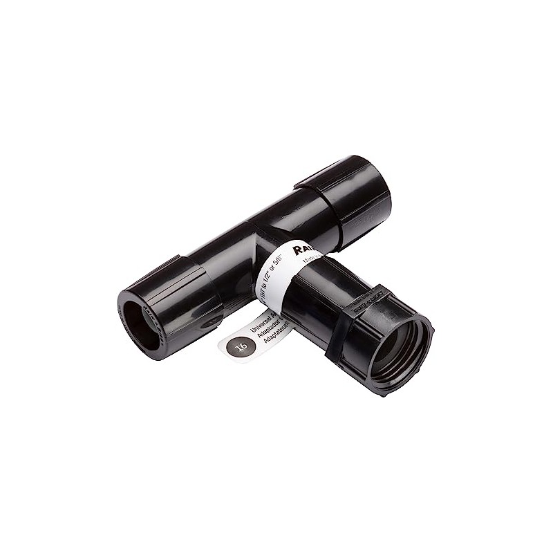 Rain Bird EFTFHT-1S Drip Irrigation Easy Fit Tee Adapter, 3/4"