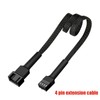 12" pwm Fan Extension Cable，4 pin Fan Extension Cable，Cable Extension