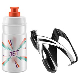 Elite Jet/ceo Bottle + Bottle Cage Kit One Size