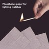 40 PCS Match Striker Stickers, Match Striker Paper with Adhesive,