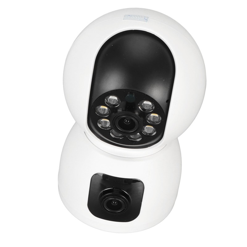 Indoor Camera Dual Lens 2K Full HD Night Vision Two