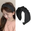 Black Headbands for Women Non Slip Headbands for Women Knot