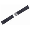 Rubber Watchband - w/deployment 18mm