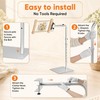 Zgrao Workstand with Side Clamp, Adjustable Cross Stitch Floor Stand,