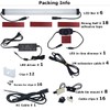 Litever Kitchen Under Cabinet LED Lighting Kit Plug-in, Super Bright,
