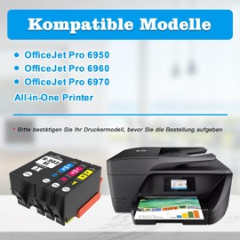 Nextpage 903XL Multipack Printer Cartridges 903 Compatible with HP OfficeJet Pro 6950 6960 6970 Printer (Pack of 4) with 1 Piece 903XL Chip Upgrade Device